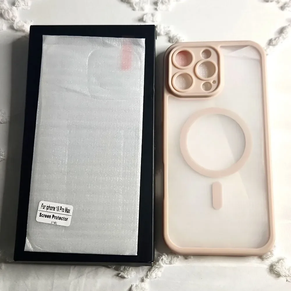 iPhone 16 Pro Max Case & Screen Protector Set